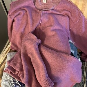 Women's Purple knit set